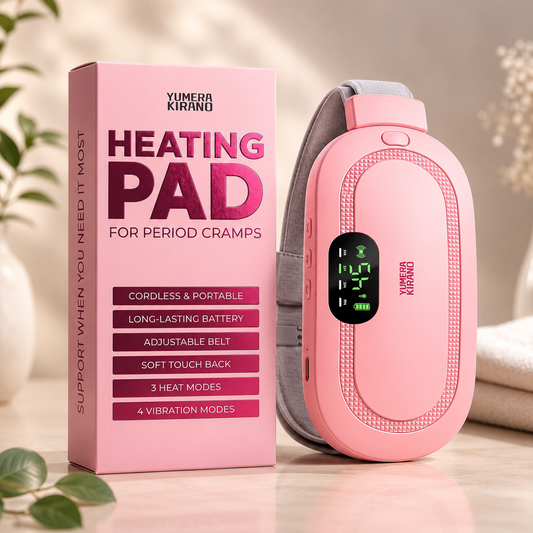 Luxavix Relief Belt — Wearable Heating Pad for Period Cramps